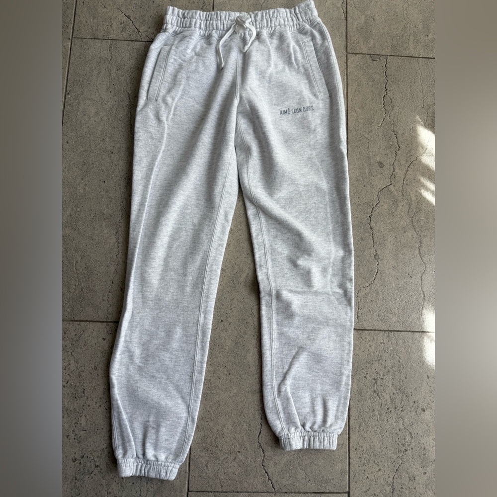 Aime Leon Dore Heather Gray Sweatpants